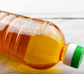 Crude sunflower oil